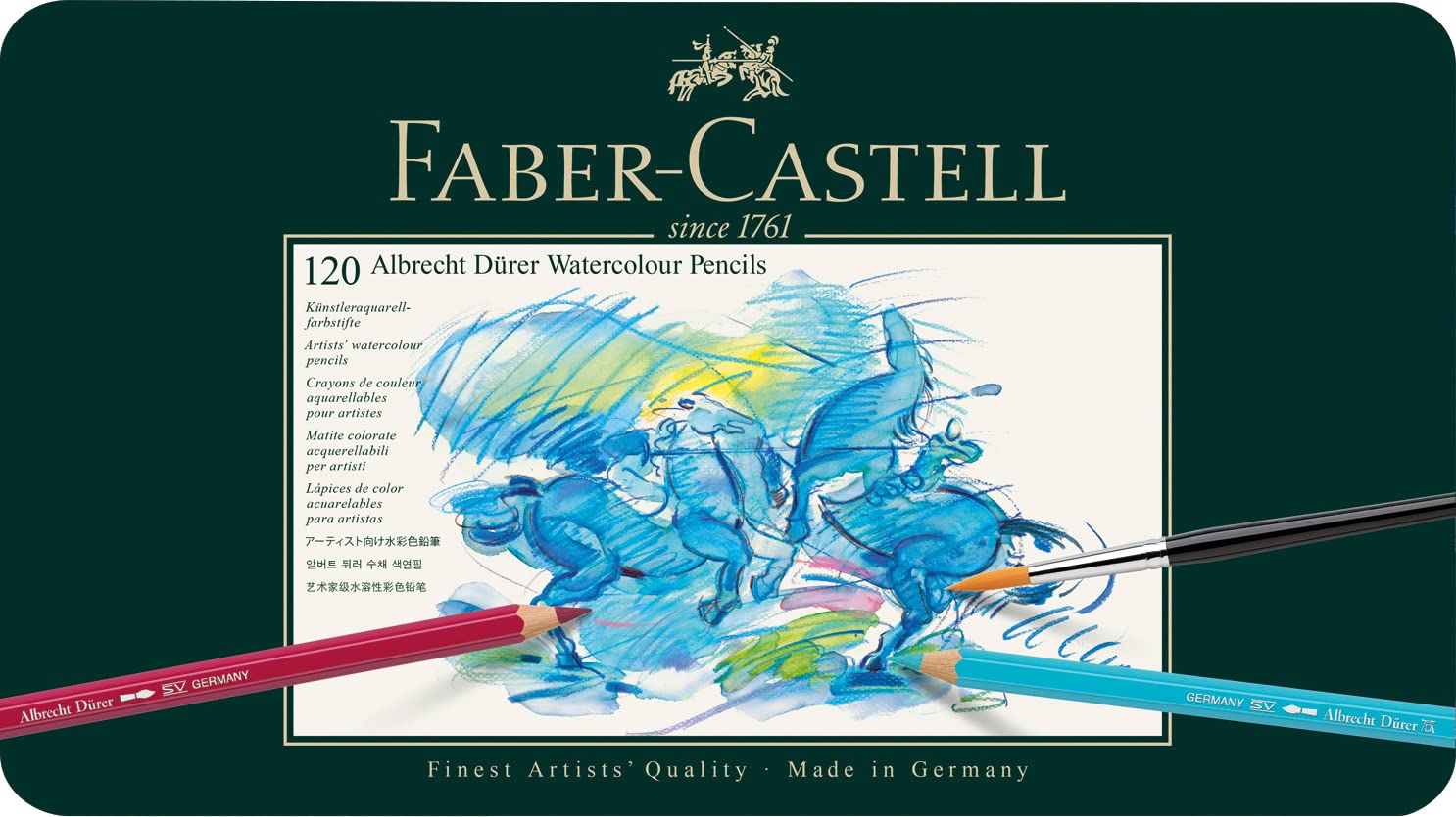 Foto 3 pulgar | Set De Lápices De Acuarela Faber Castell Albrecht Durer 120 - Venta Internacional.