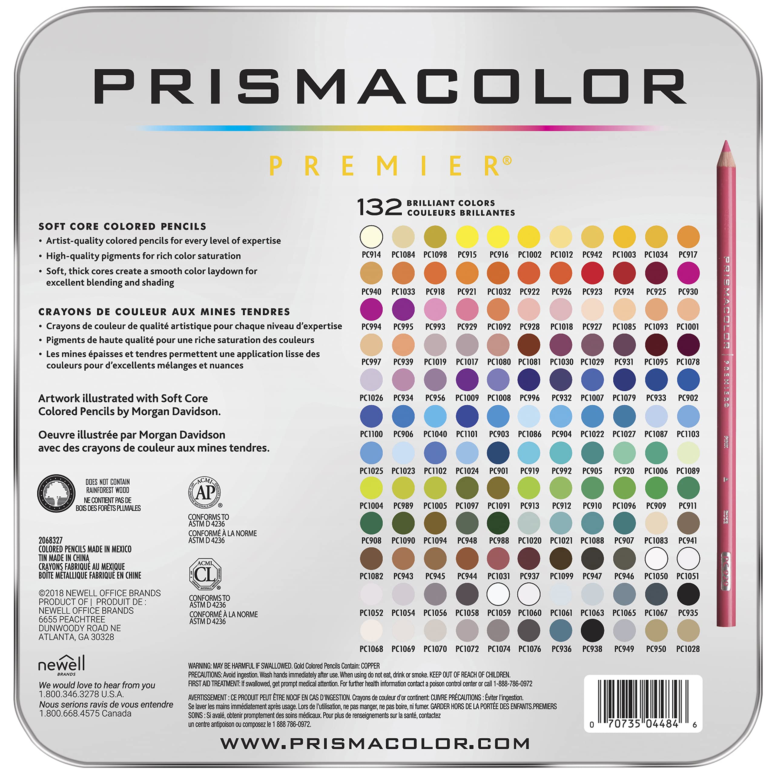Foto 6 pulgar | Lápices De Colores Prismacolor Premier Soft Core 132 Surtidos - Venta Internacional.