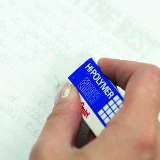 Foto 5 | Bloque De Polímero De Alta Calidad Eraser Pentel, Grande, Blanco, Paquete De 36 Unidades Zeh-10 - Venta Internacional.
