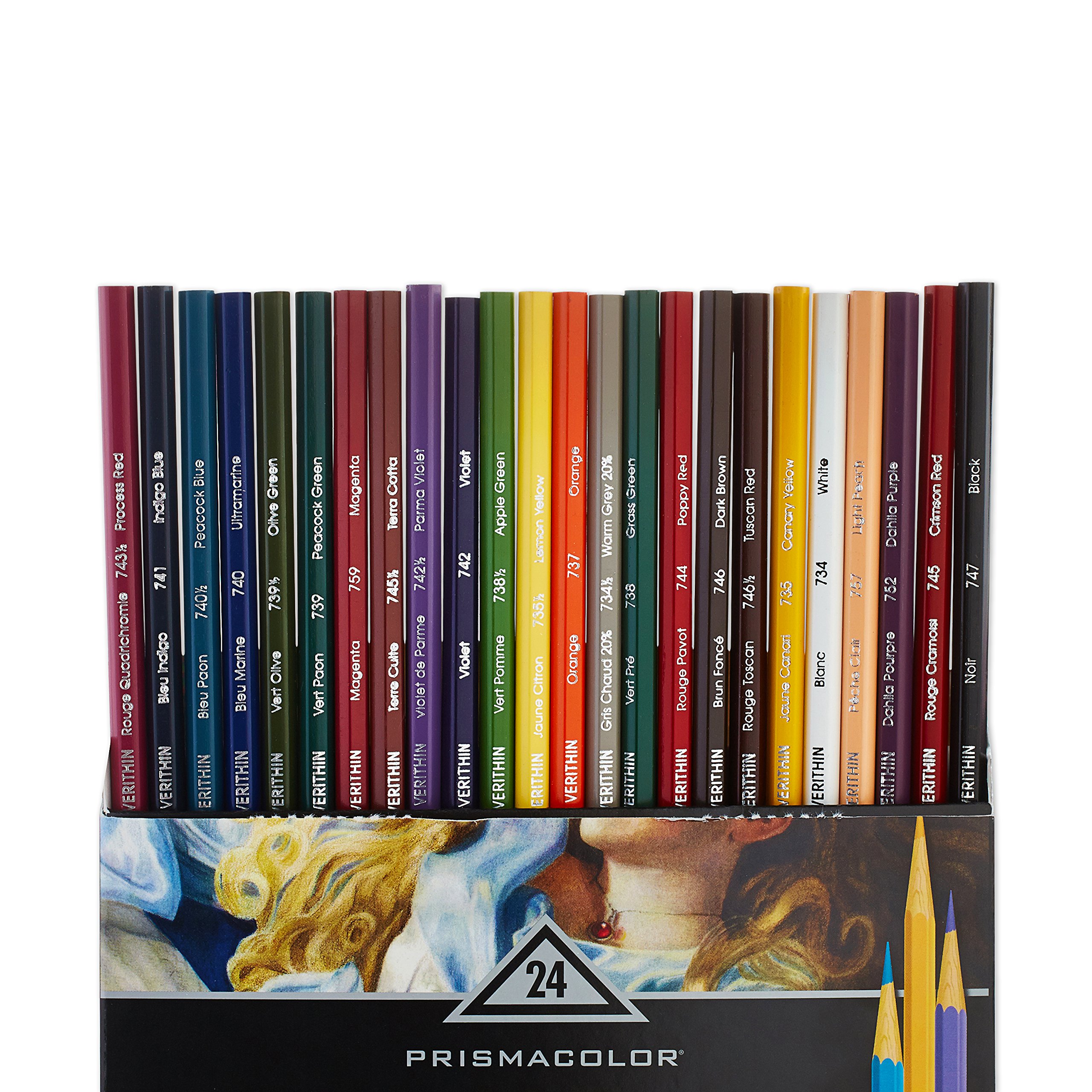 Foto 2 pulgar | Lápices De Colores Prismacolor Premier Verithin, 24 Unidades - Venta Internacional.