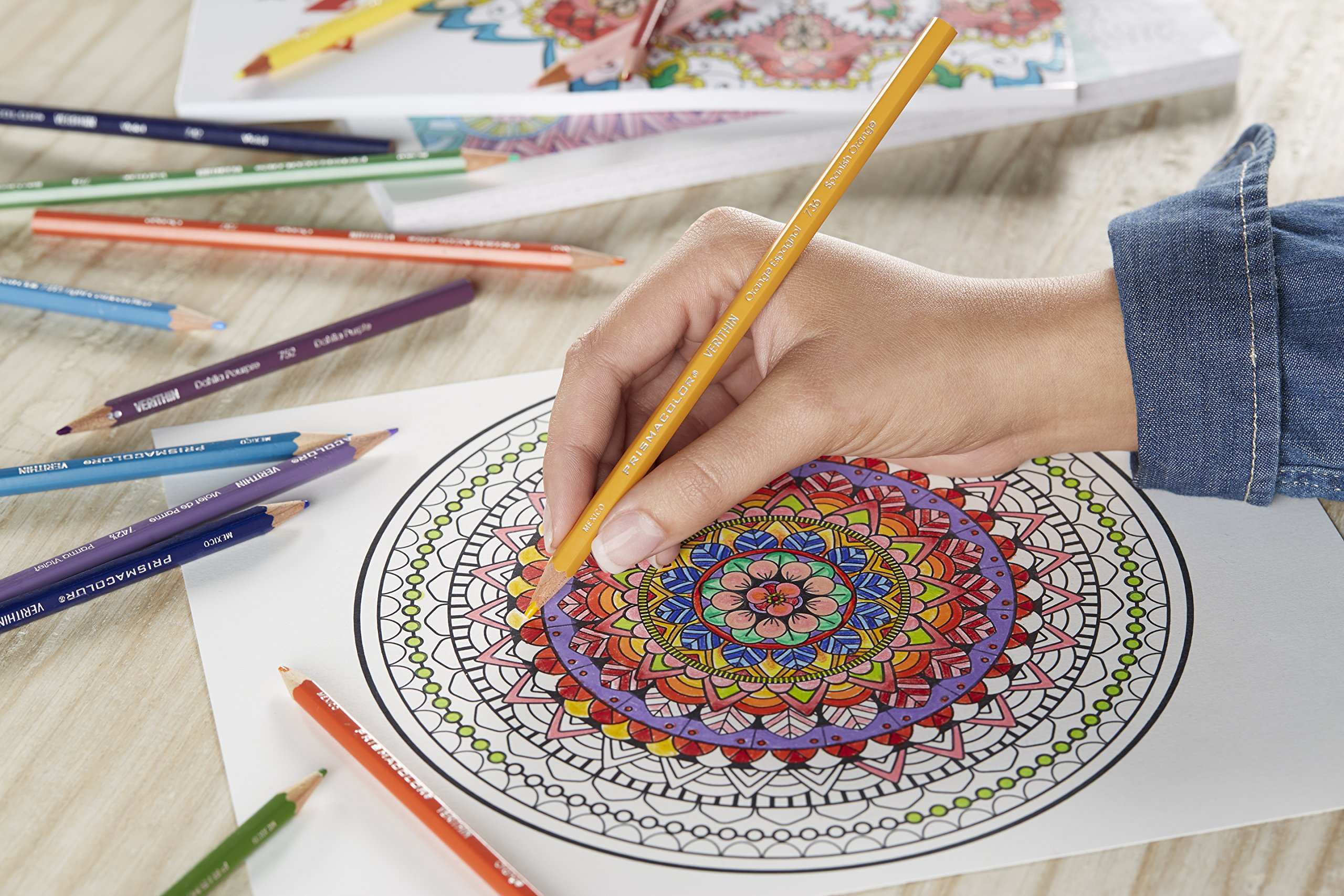Foto 6 | Lápices De Colores Prismacolor Premier Verithin, 24 Unidades - Venta Internacional.