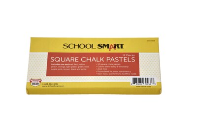 Foto 2 | Chalk Pastels School Smart Square, Varios Colores, Juego De 12 - Venta Internacional.