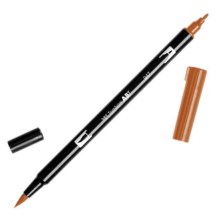 Foto 1 | Bolígrafo Art Marker Tombow 56612 De Doble Pincel 947 Burnt Sienna, Paquete De 1 - Venta Internacional.