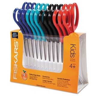 Foto 1 | Tijeras Fiskars 194300 Back To School Kids, Paquete De 12 - Venta Internacional.
