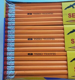 Foto 4 | Lápices Seagull, Preafilados, Número 2, 144 Unidades Por Caja, 12 Cajas - Venta Internacional.