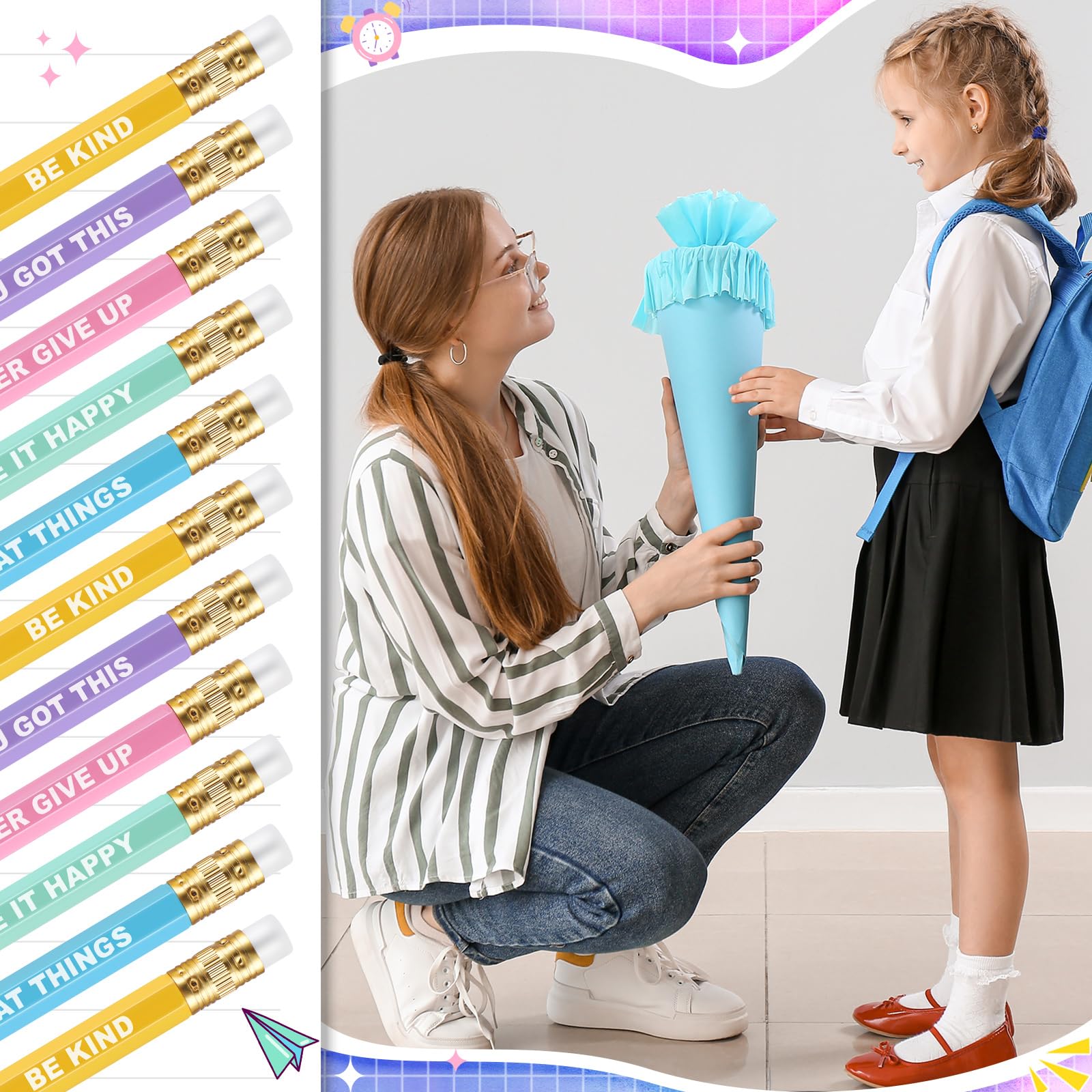 Foto 5 pulgar | Lápices De Golf Motivacionales Jetec, Paquete Navideño A Granel De 50 Unidades - Venta Internacional.