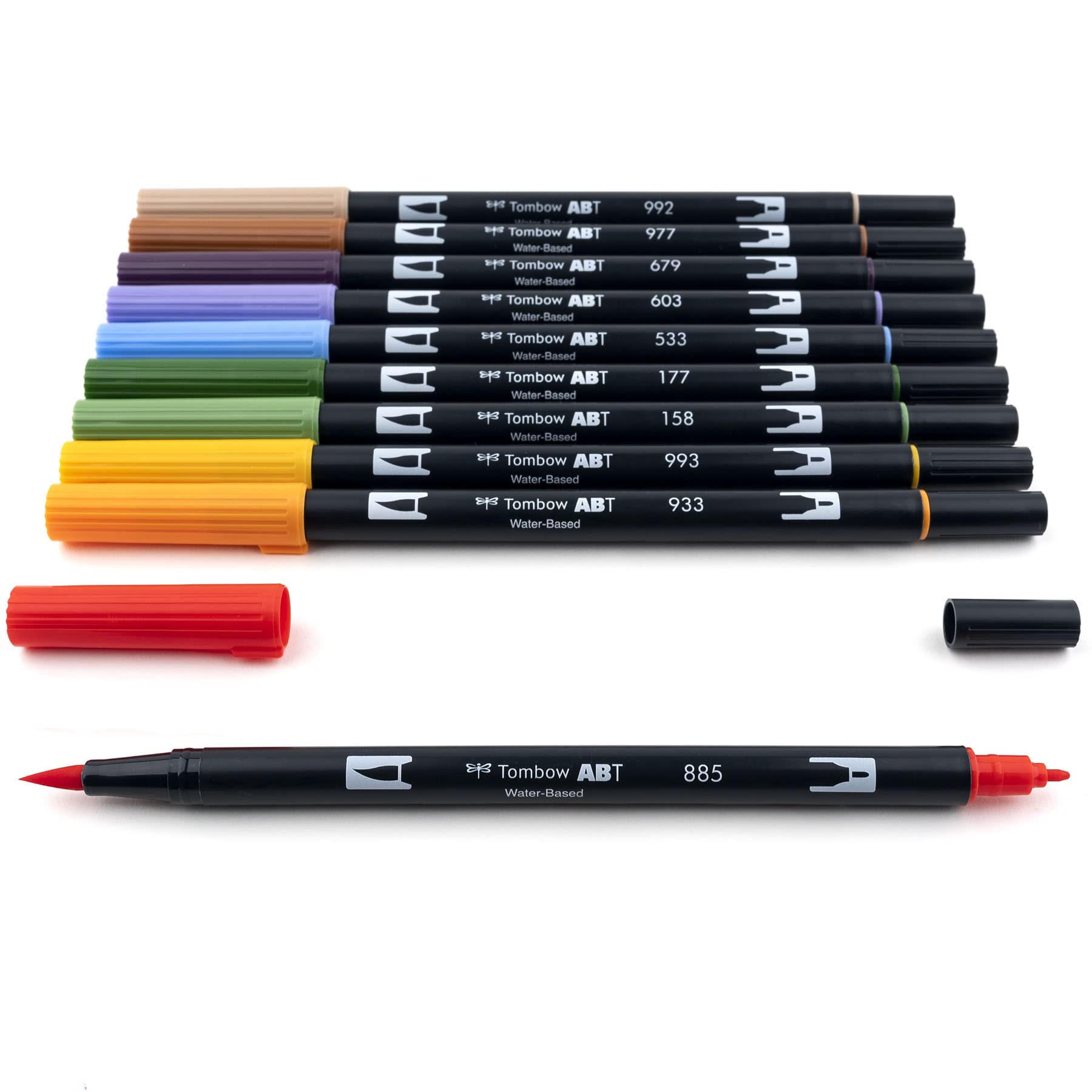 Foto 6 pulgar | Art Markers Tombow 56168  Bolígrafo Secundario De Doble Pincel  Paquete De 10 - Venta Internacional.