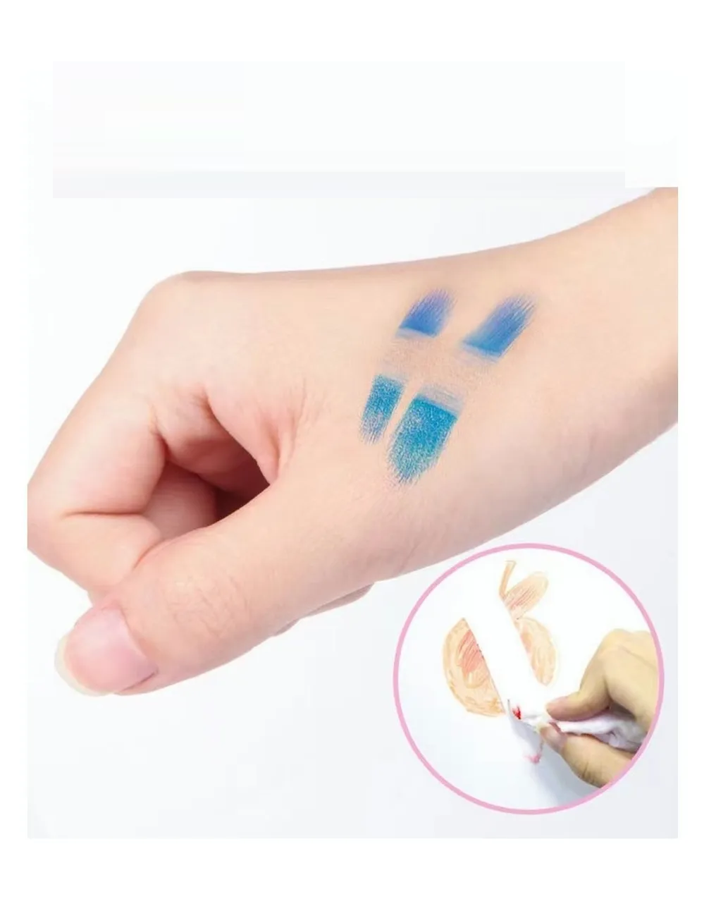 Foto 4 pulgar | Kit De Dibujo Y Pinturas Acuarela Lápices 208 Pzs Estuche Rosa