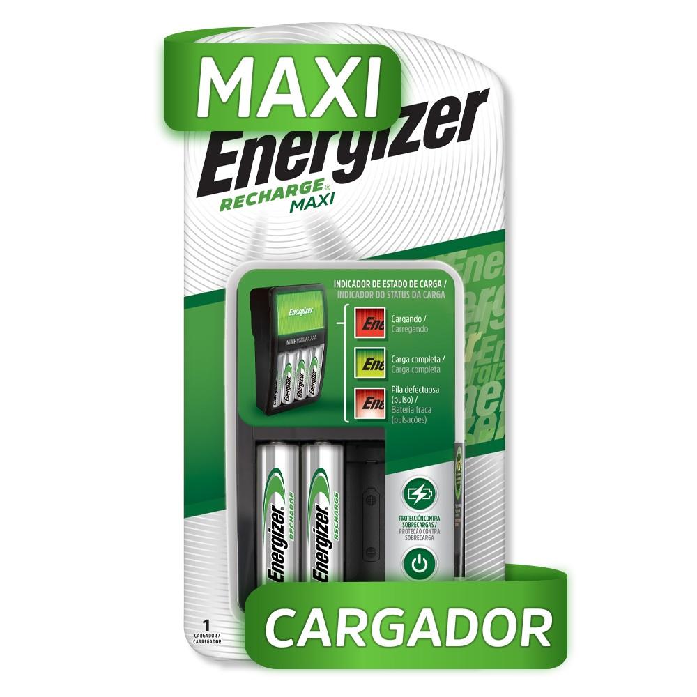 Foto 2 pulgar | Cargador Energizer Pilas Recargables Nimh Aa y Aaa Chvcm