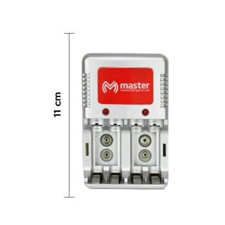 Foto 3 | Cargador de Baterías Recargables Tamaños AA AAA 9v de 6w El10
