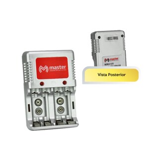 Foto 4 | Cargador de Baterías Recargables Tamaños AA AAA 9v de 6w El10