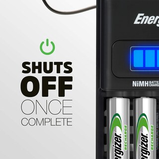 Foto 6 | Cargador de Baterías Energizer Aa/aaa con 4 Pilas Aa de Nimh - Venta Internacional
