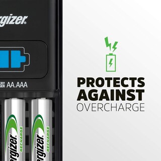 Foto 7 | Cargador de Baterías Energizer Aa/aaa con 4 Pilas Aa de Nimh - Venta Internacional