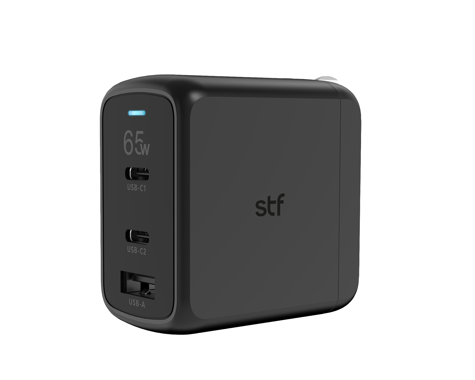 Foto 4 pulgar | Cargador de Pared STF Gan 65W con 3 Salidas Ultra Rápidas para Celular