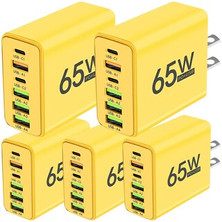 Foto 1 | Cargador Teléfono Inteligente Hotshot Mxnxs-005 5 Piezas Amarillo