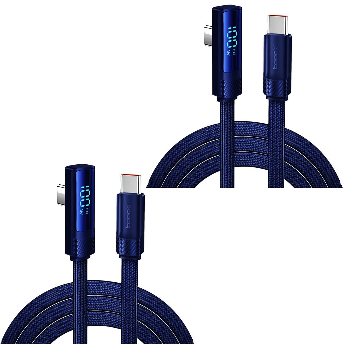 Cable De Transferencia Tipo Chotshot Mxvle-002 2 Piezas Azul