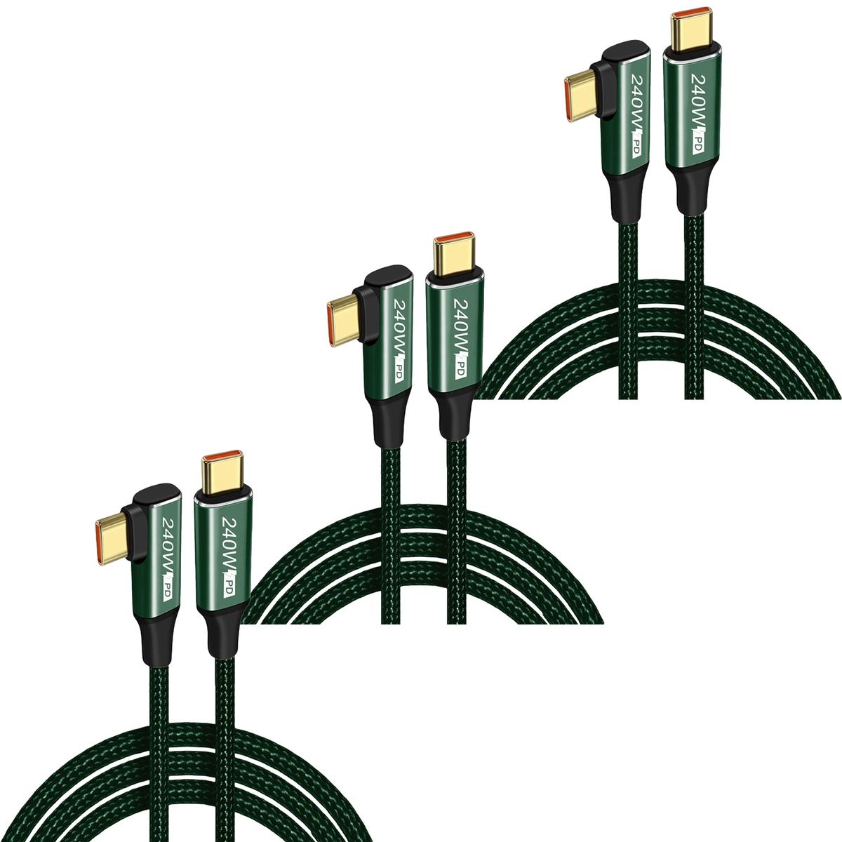 Cable De Transferencia Tipo Chotshot Mxkgg-003 3 Piezas Verde