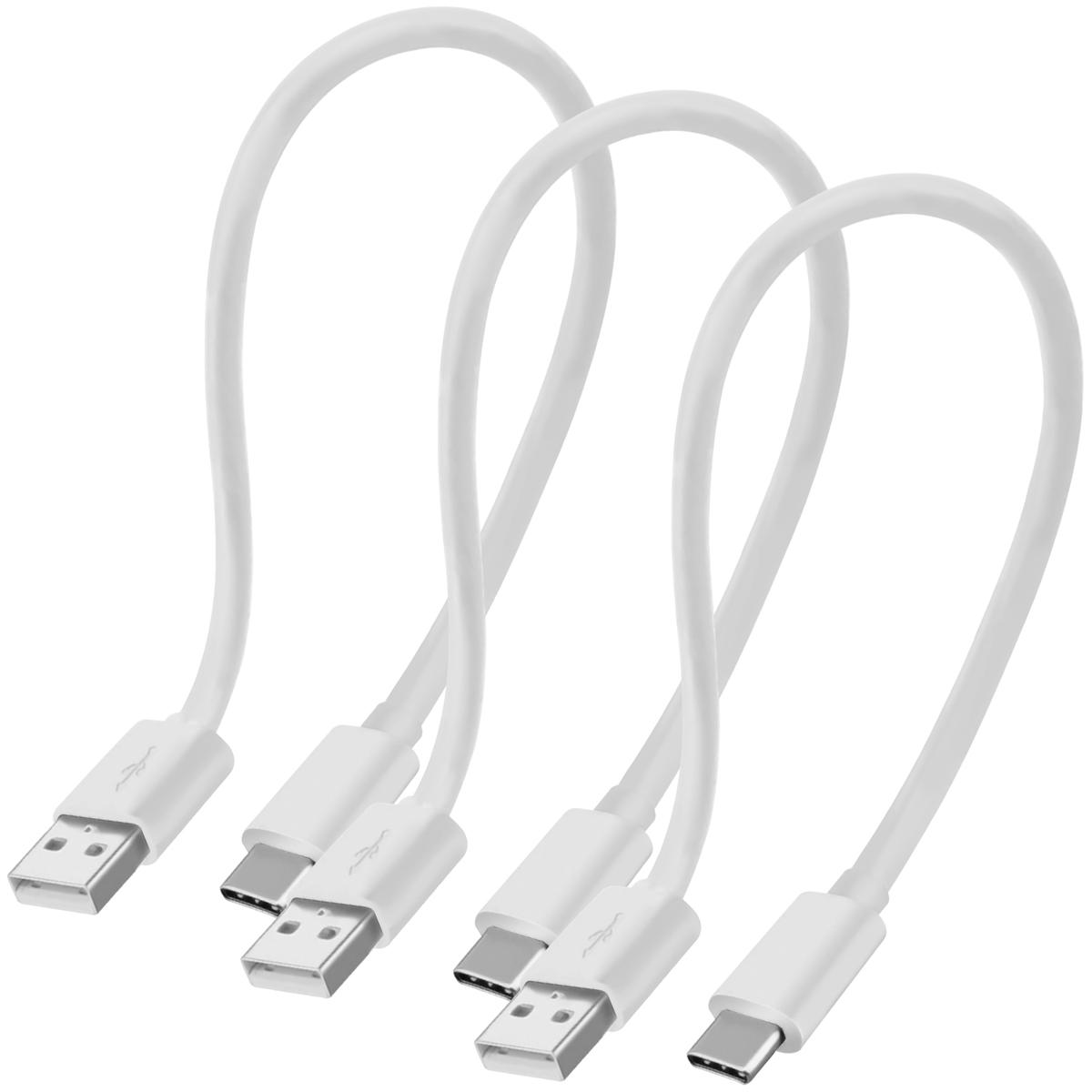 Cables Usb Tipo Chotshot Mxlcw-003 3 Piezas Blanco