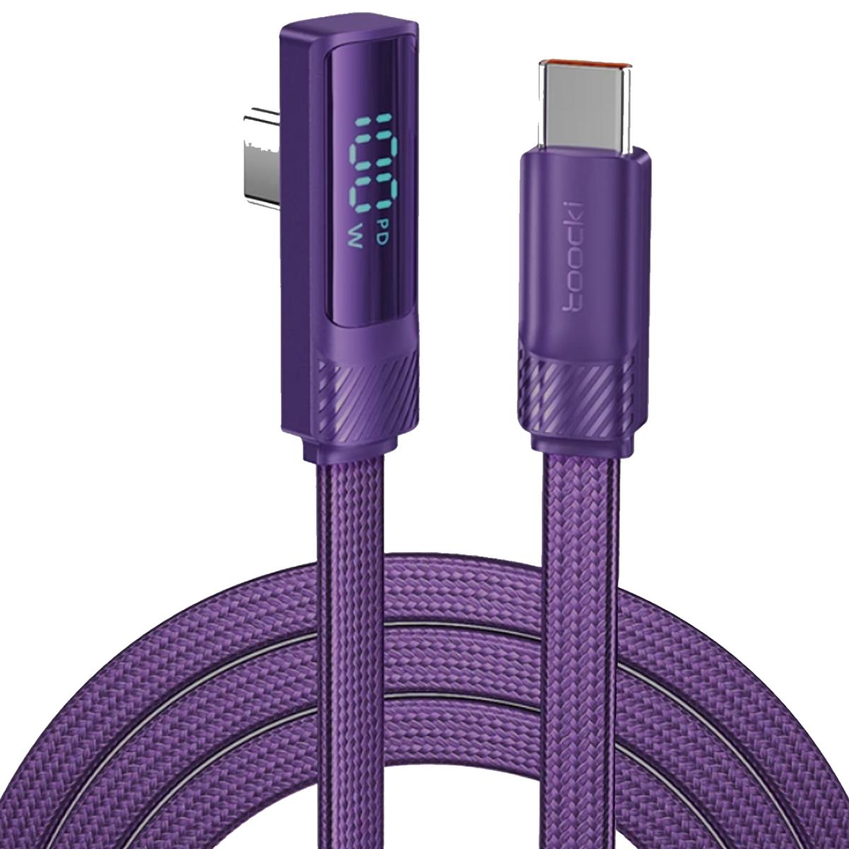 Foto 1 | Cable De Transferencia Tipo C 2mhotshot Mxvlu-001 1 Pieza Morado