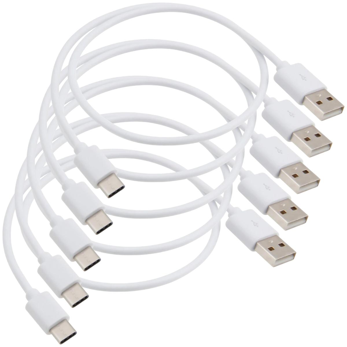 Prácticos Cables Usbhotshot Mxlew-005 5 Piezas Blanco