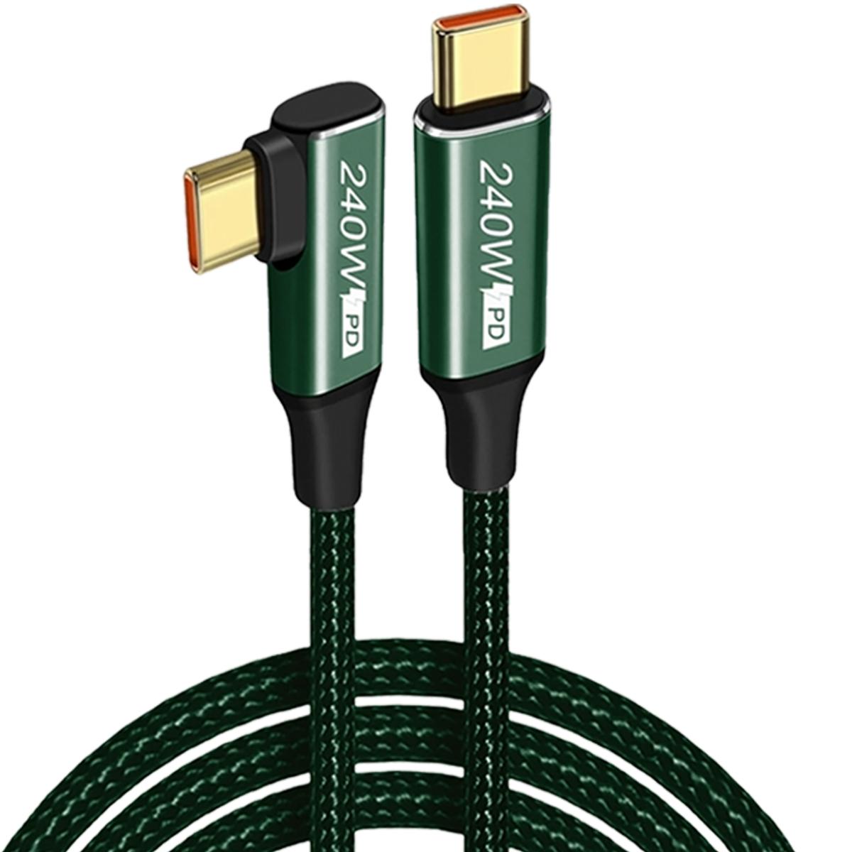 Cable De Transferencia De 90° 2mhotshot Mxkgg-001 1 Pieza Verde