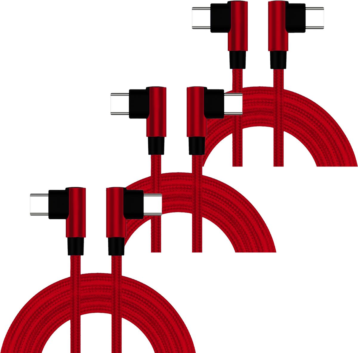 Foto 2 pulgar | Cable Usb-c Rojohotshot Mxesd-003 3 Piezas Rojo