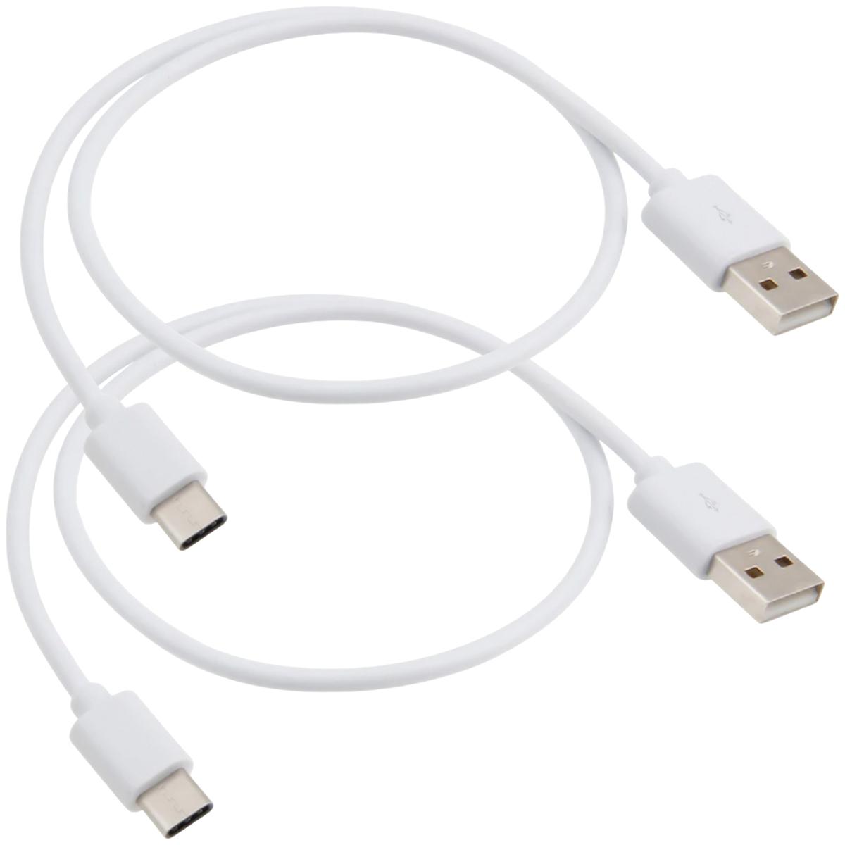 Cables De Carga Usbhotshot Mxlew-002 2 Piezas Blanco