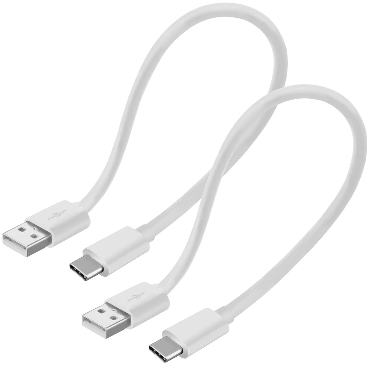 Cables Usb Chotshot Mxlcw-002 2 Piezas Blanco