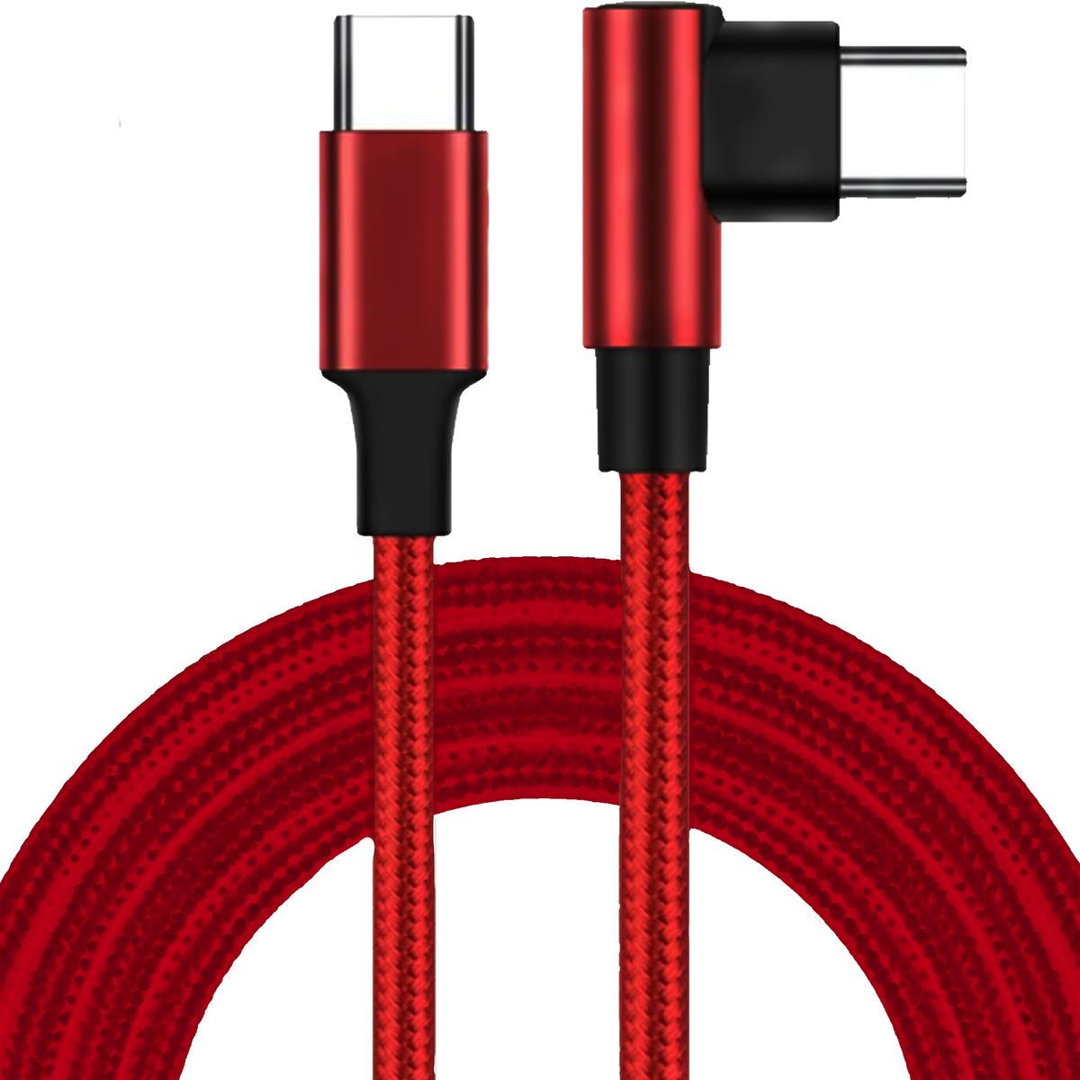 Foto 2 pulgar | Cable Usb-c Carga Rápida 3mhotshot Mxerd-001 1 Pieza Rojo