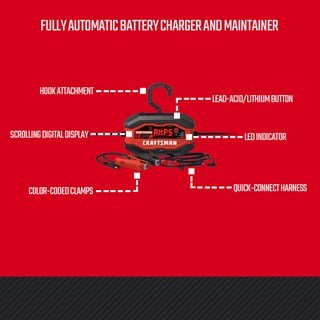 Foto 5 | Cargador De Baterías Maintainer Desulfator 3a 12v Craftsman Cmxcesm260 - Venta Internacional.
