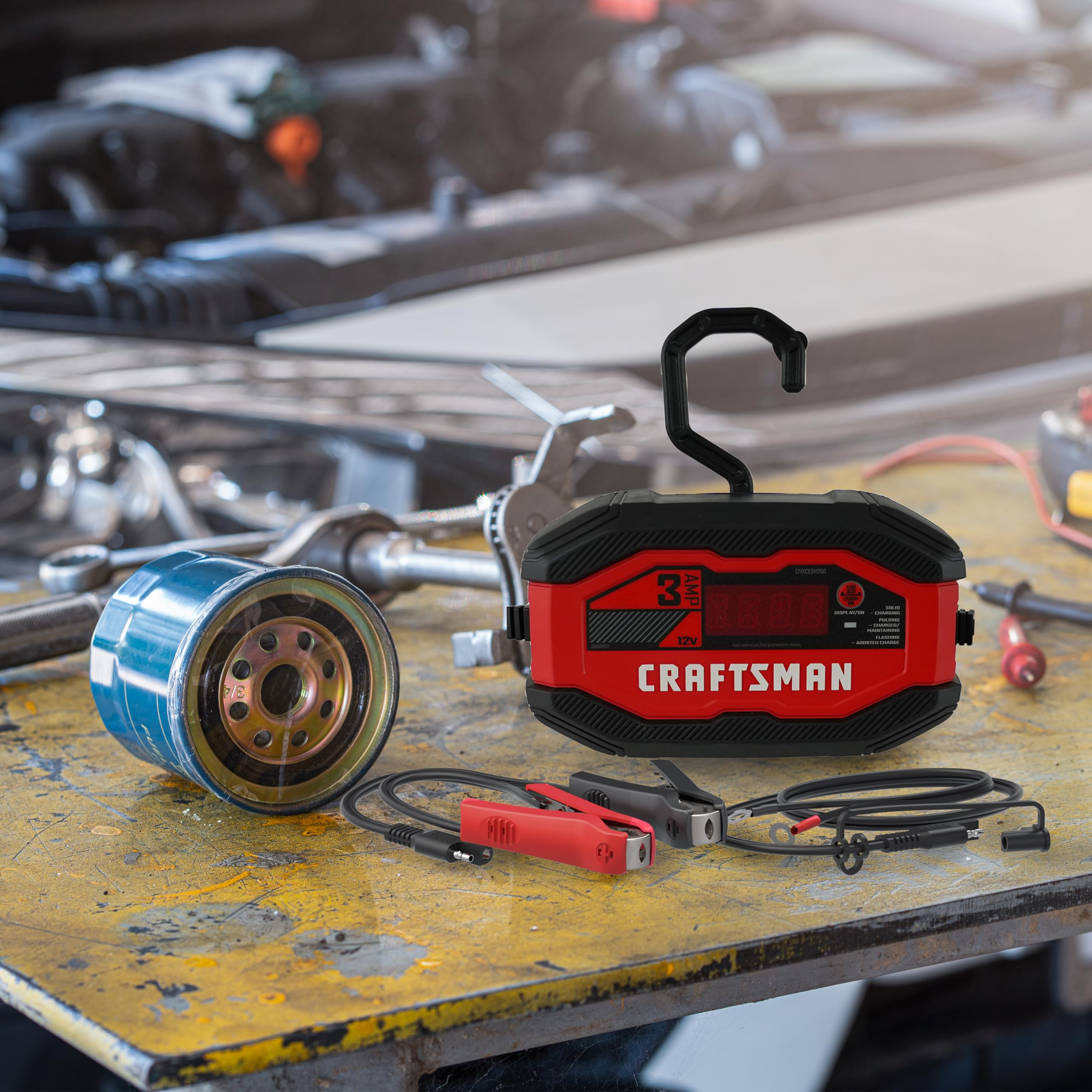 Foto 7 pulgar | Cargador De Baterías Maintainer Desulfator 3a 12v Craftsman Cmxcesm260 - Venta Internacional.