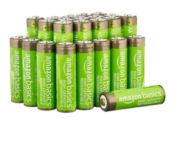 Foto 1 | Baterías Recargables Amazonbasics Aa 2400 Mah X24 Con Cargador - Venta Internacional.