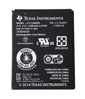 Foto 1 | Batería Recargable Texas Instruments Para Ti Nspire Cx, Cx Cas - Venta Internacional.