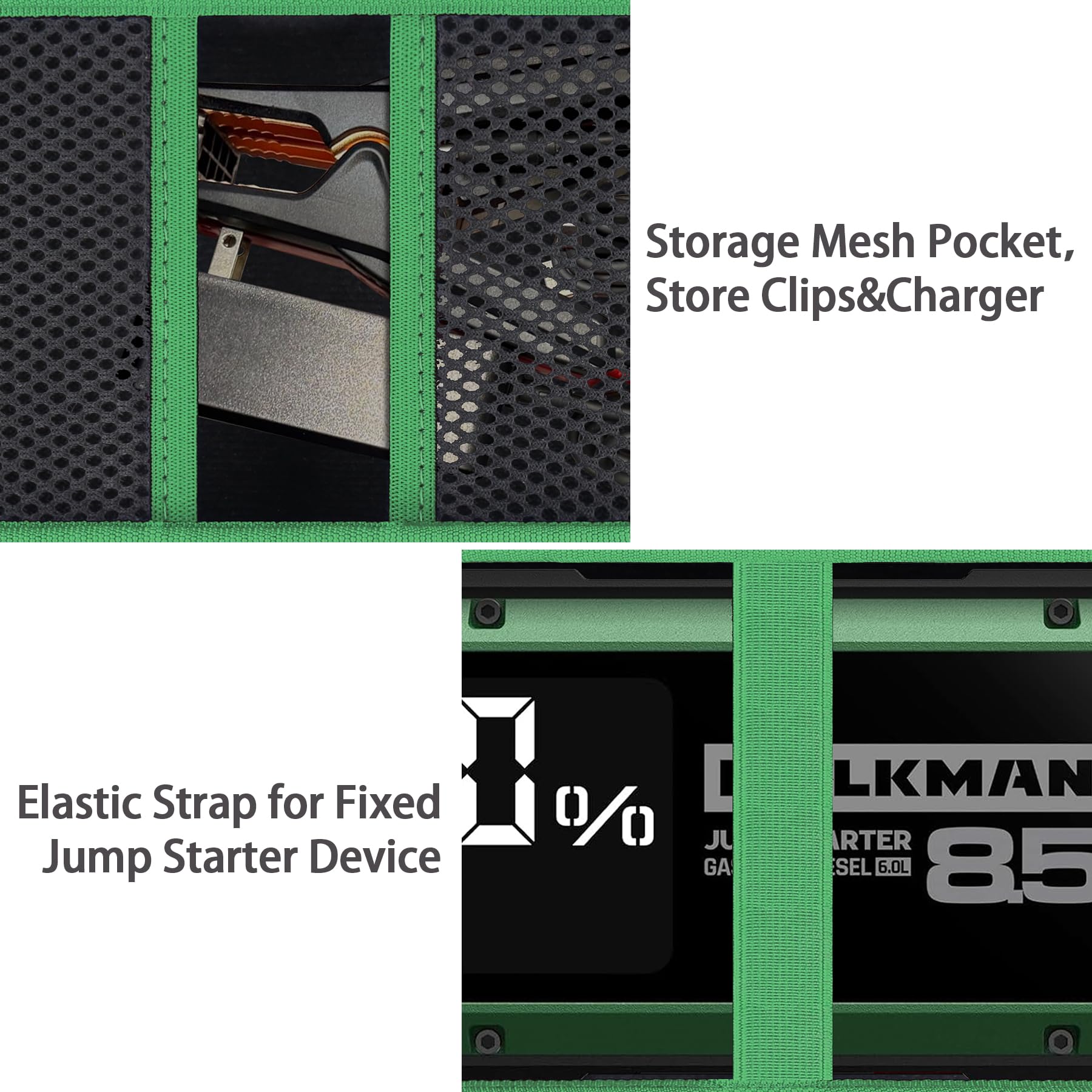 Foto 2 | Funda De Transporte Para Hulkman Alpha85/alpha85s/alpha Pro Jump Starter - Venta Internacional.