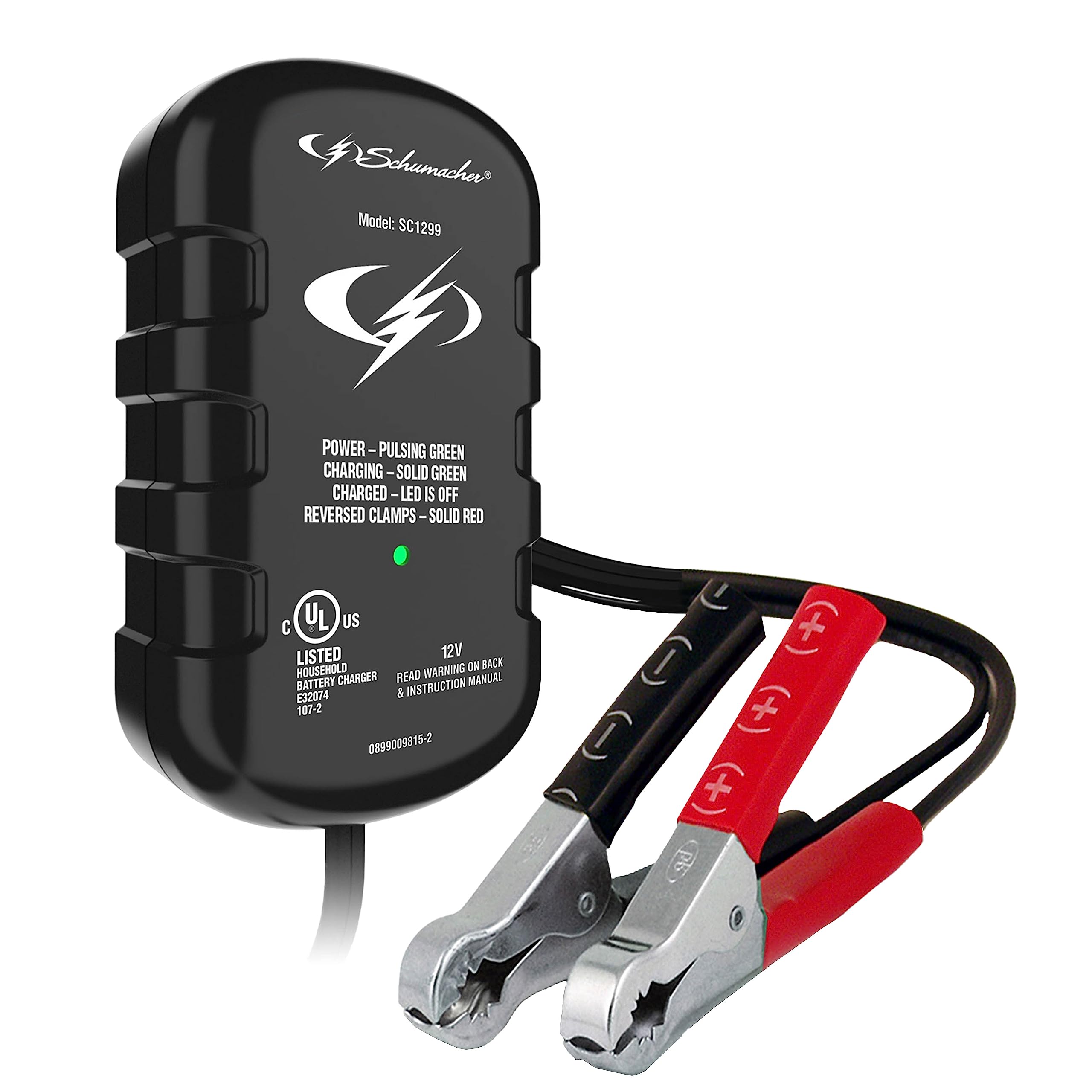 Mantenedor De Baterías Schumacher Electric Sc1299 0.8a 12v - Venta Internacional.