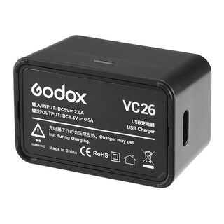 Foto 5 | Cargador De Batería Godox Vc26 Usb Dc 5v 2.0a Para V860iiic Flash - Venta Internacional.