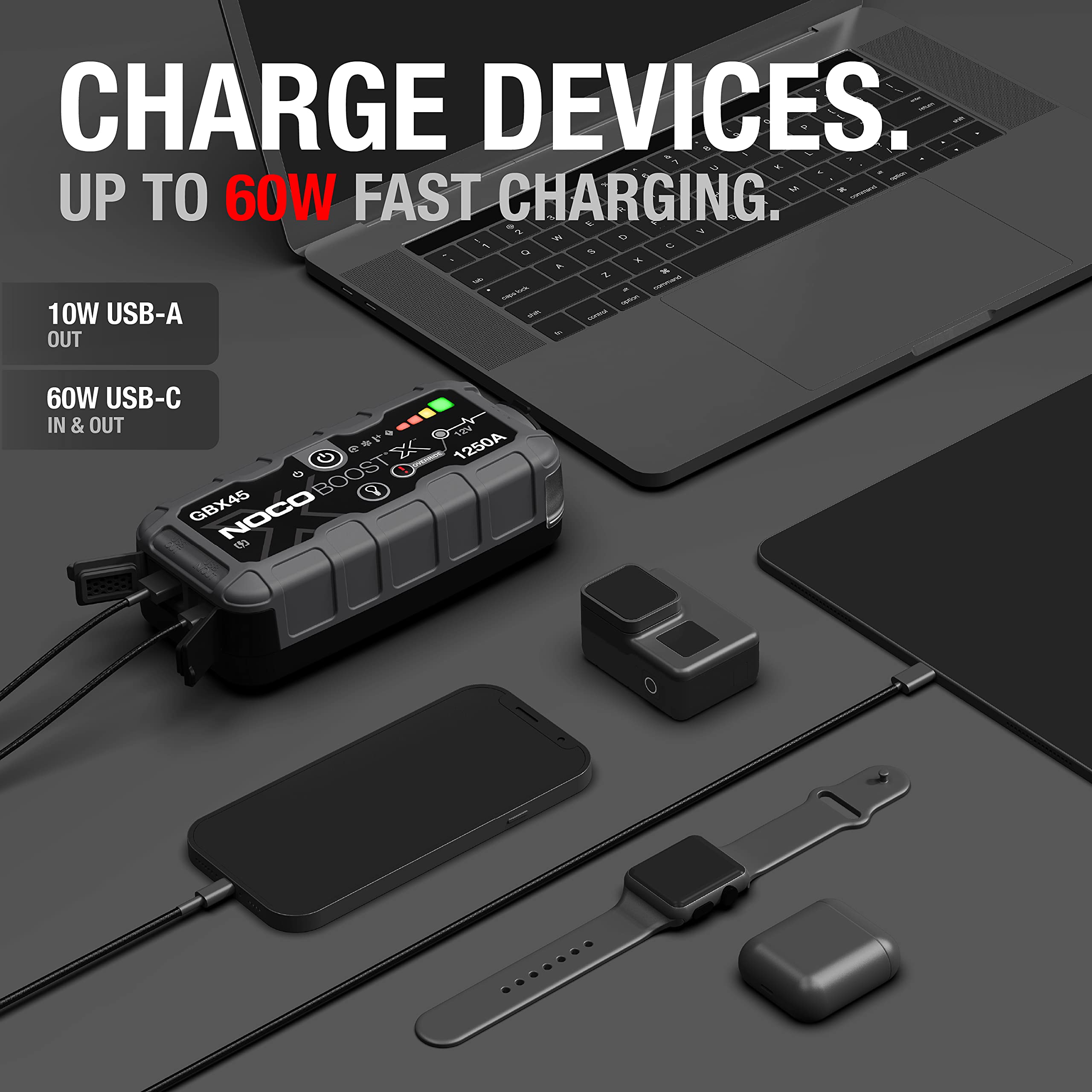 Foto 5 | Arrancador Portátil de Litio Noco Boost X Gbx45 1250a 12v - Venta Internacional
