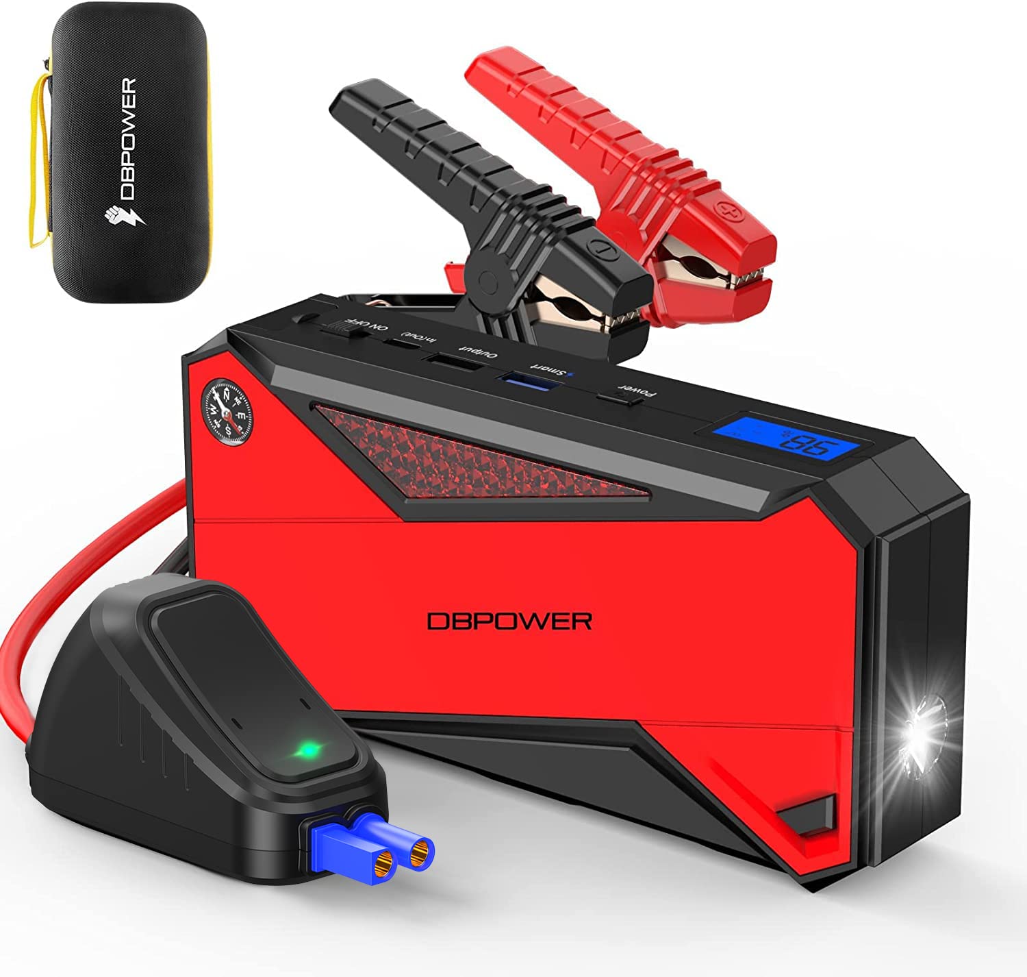 Foto 2 pulgar | Arrancador Portátil Para Coche Dbpower Peak 1600a 18000mah - Venta Internacional.