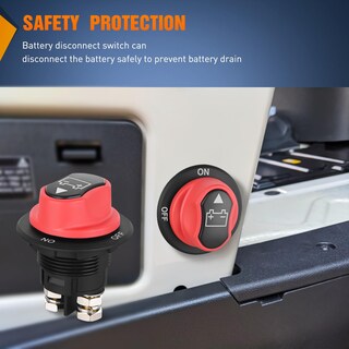Foto 3 | Interruptor De Desconexión De Batería Nilight 100a 12v-48v A Prueba De Agua - Venta Internacional.