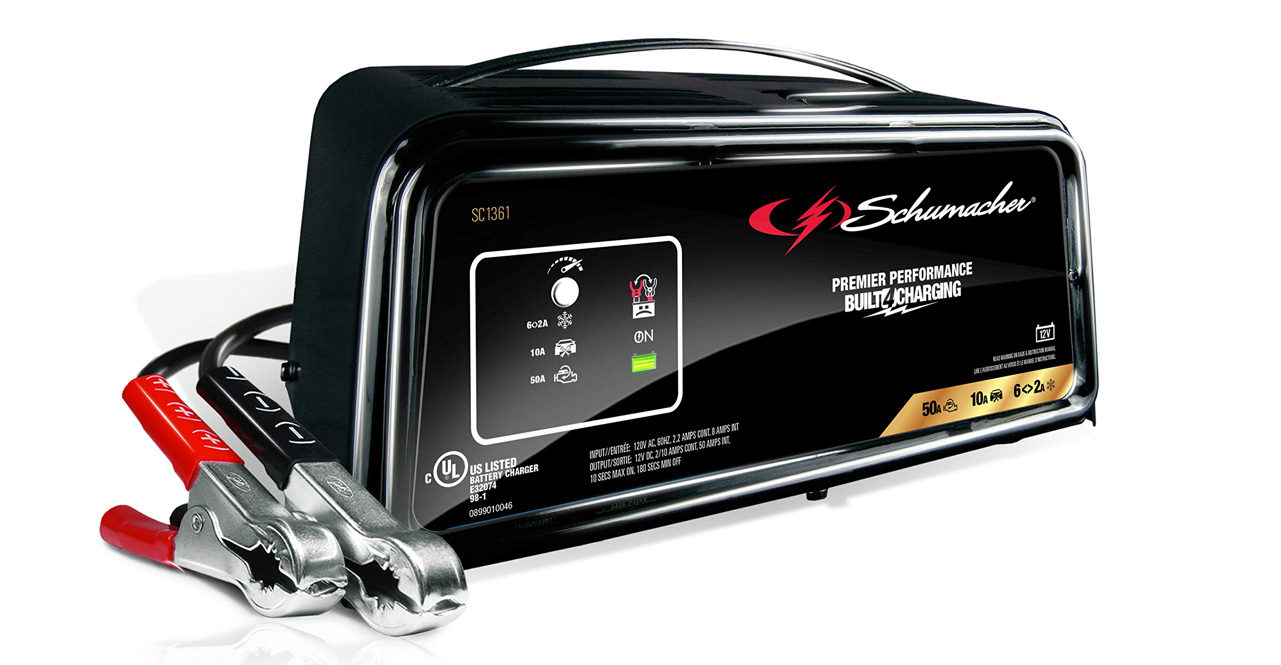 Foto 1 | Cargador De Baterías Y Motor De Arranque Schumacher Sc1361 12v - Venta Internacional.