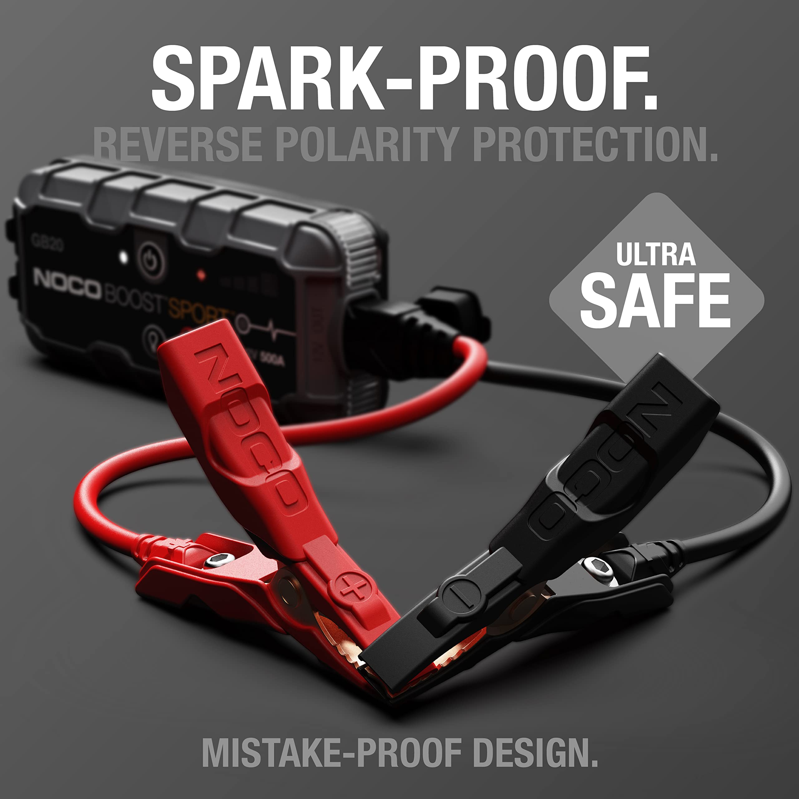 Foto 4 pulgar | Jump Starter Noco Boost Sport Gb20 500a 12 V Litio Negro - Venta Internacional.