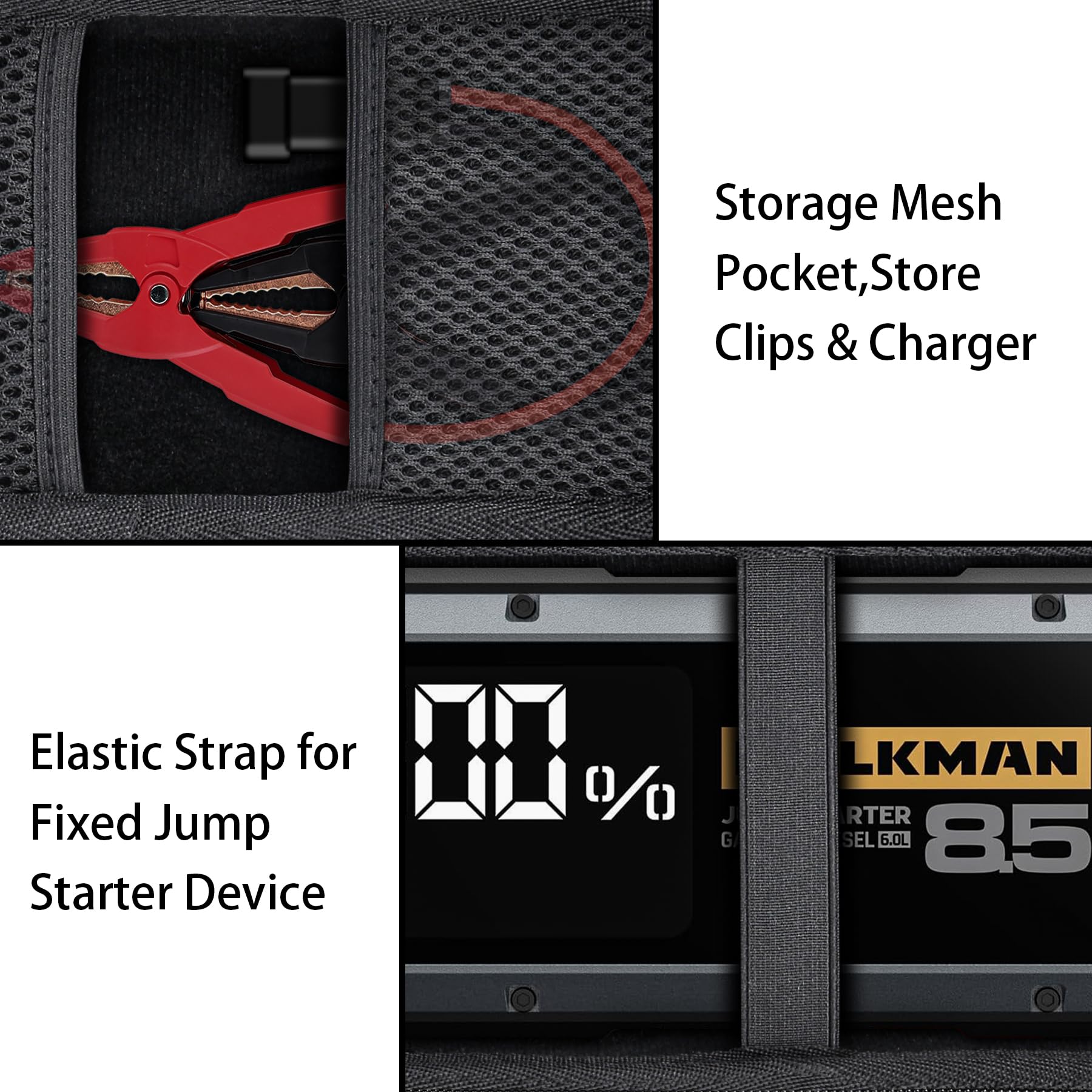 Foto 2 | Funda De Transporte Para Hulkman Alpha85/alpha85s/alpha Pro Jump Starter - Venta Internacional.
