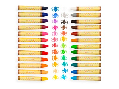 Foto 2 | Crayones Triangulares Ooly Multicolor con 24 Piezas