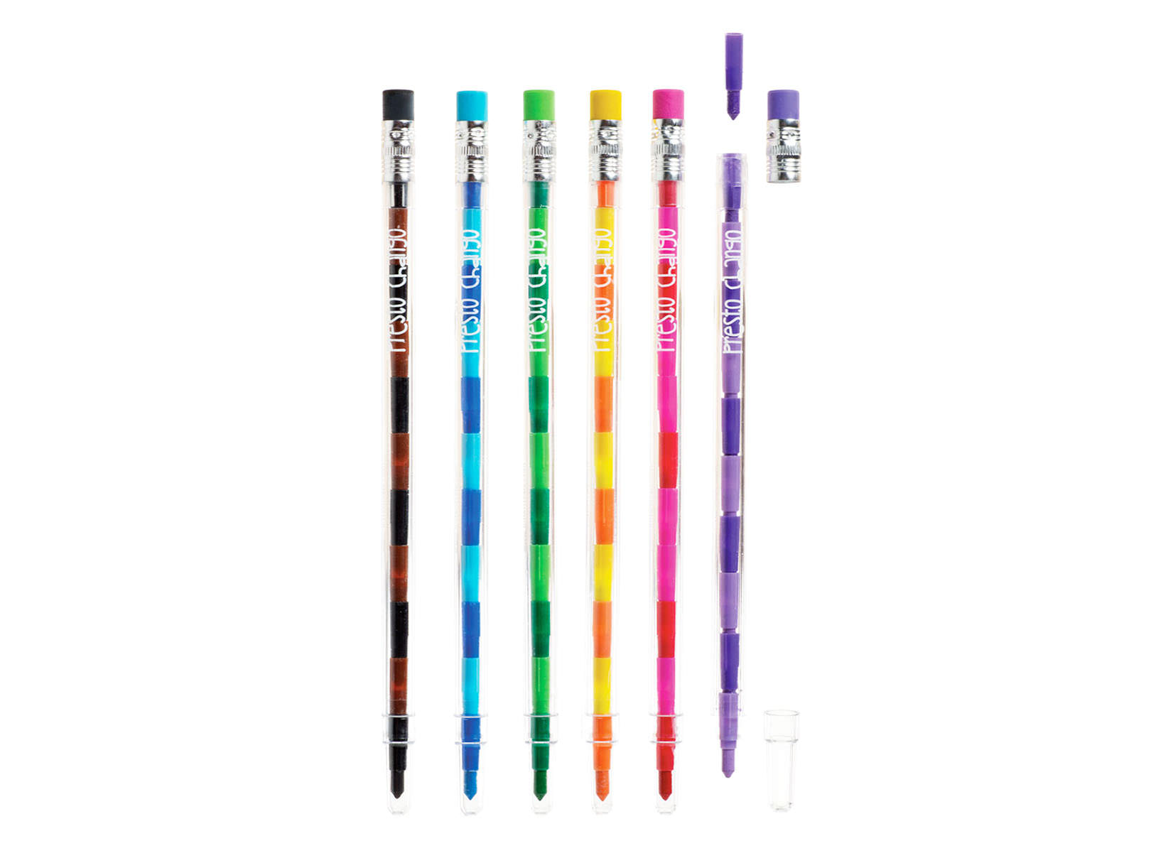 Set de 6 Crayones Ooly con Piezas Intercambiables