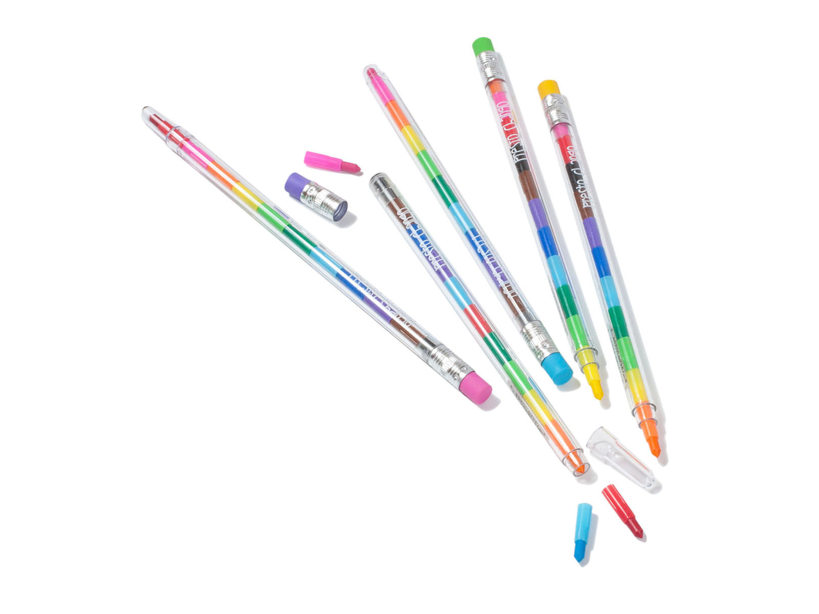 Foto 4 pulgar | Set de 6 Crayones Ooly con Piezas Intercambiables