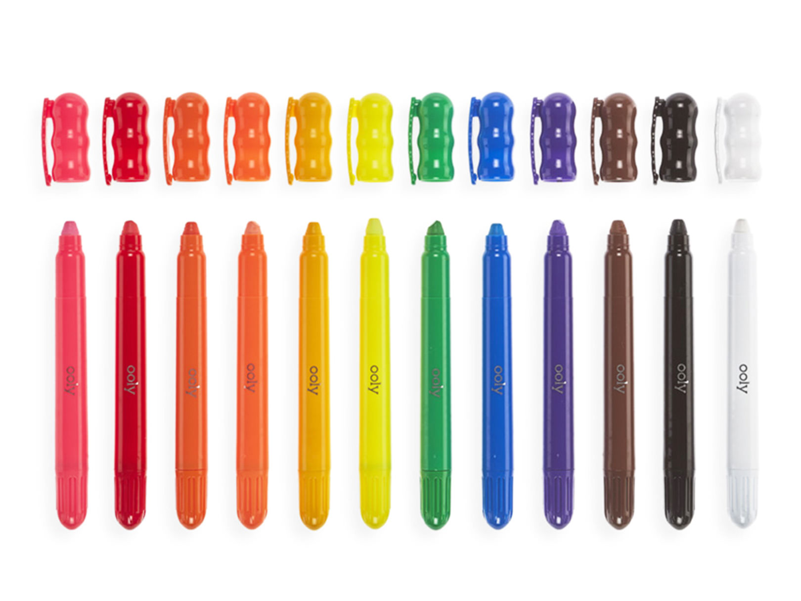 Foto 4 pulgar | Crayones de Gel Rain Days Ooly Multicolor con 12 Piezas