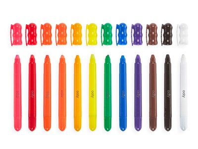 Foto 3 | Crayones de Gel Rain Days Ooly Multicolor con 12 Piezas