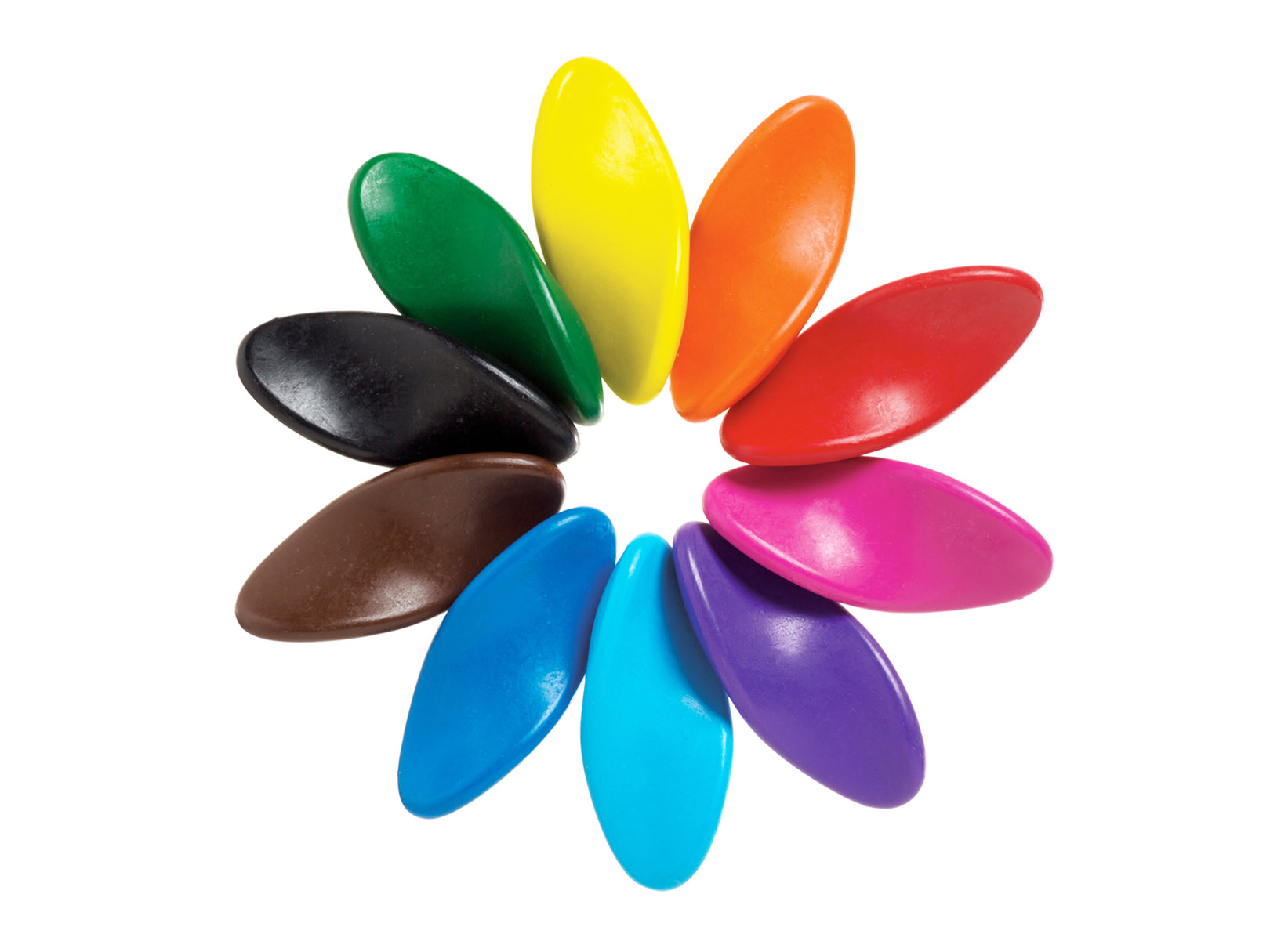 Foto 3 pulgar | Crayones Ergonómicos Izq-der Ooly Multicolor 10 Piezas