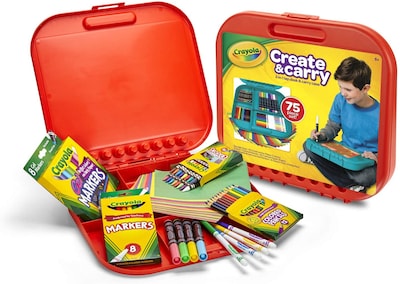 Foto 5 | Venta Internacional- Set de Arte Crayola Create 'n Carry 75 Piezas