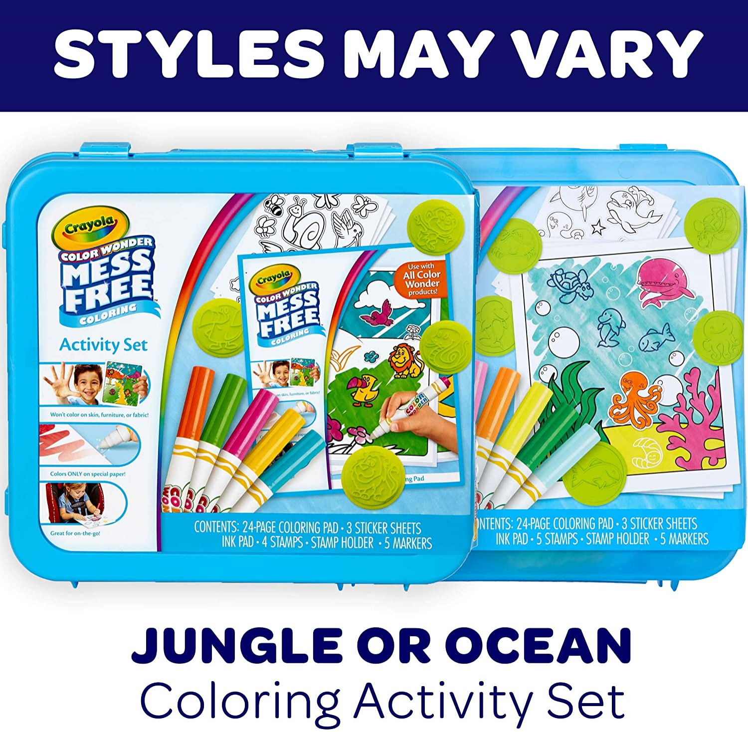 Foto 5 pulgar | Venta Internacional- Set para Colorear Crayola +30 Pcs Juguetes para Niños